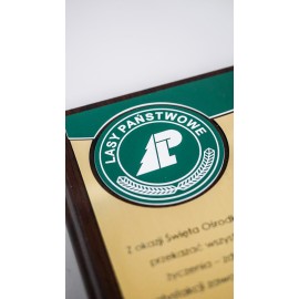 Dyplom grawerowany, Lasy Państwowe