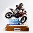 Statuetka motocykl motocross